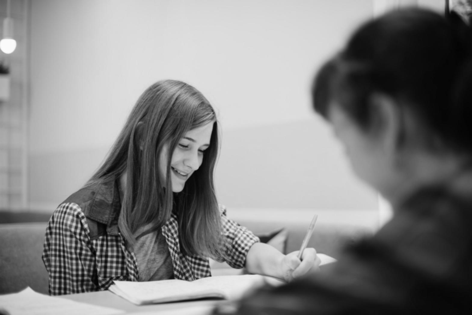Student analyzing seasonal investment data