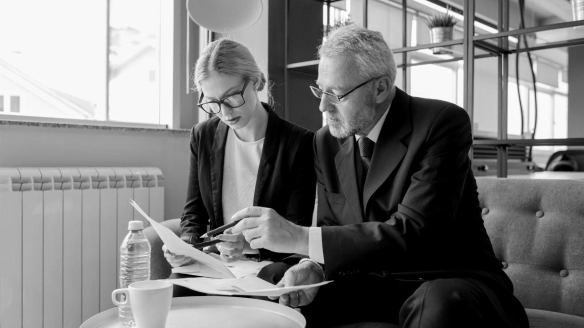 Investment analysis workspace with seasonal market charts and Canadian financial data